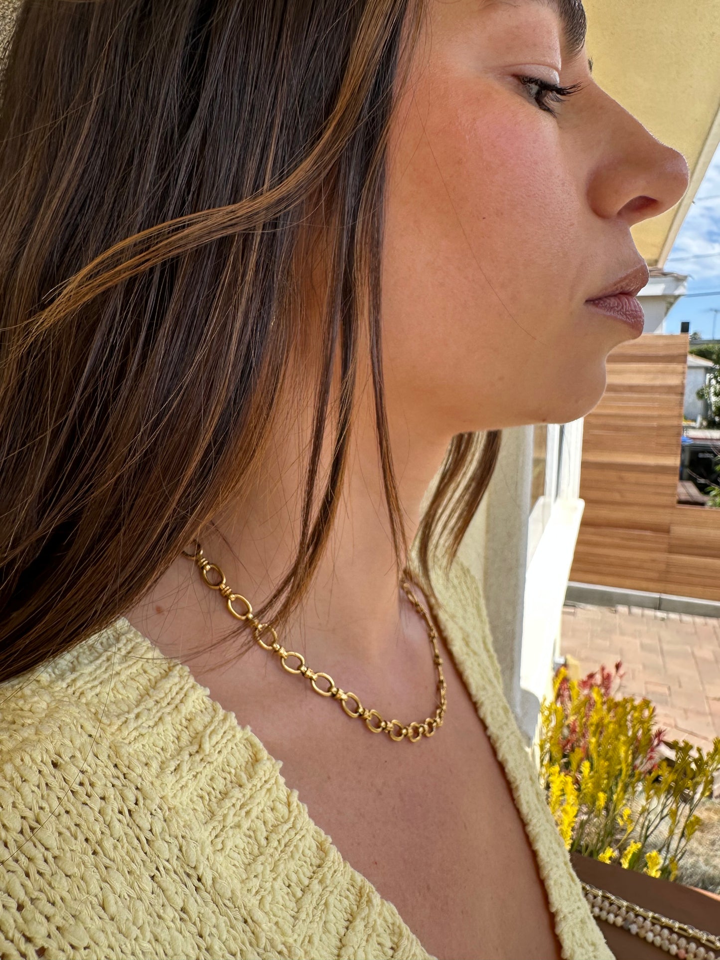 Capri Link Necklace