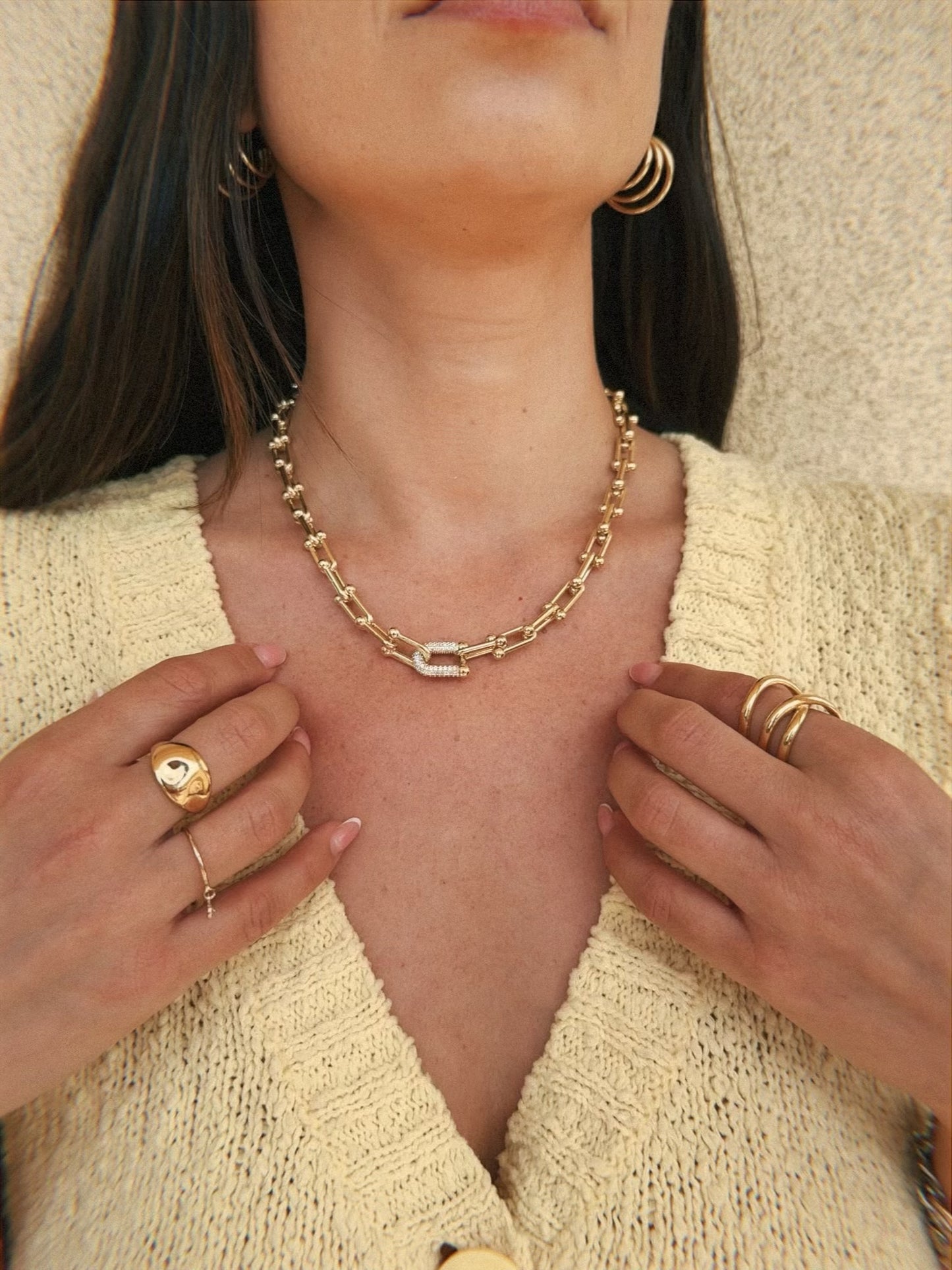 Hardware Luxe Necklace