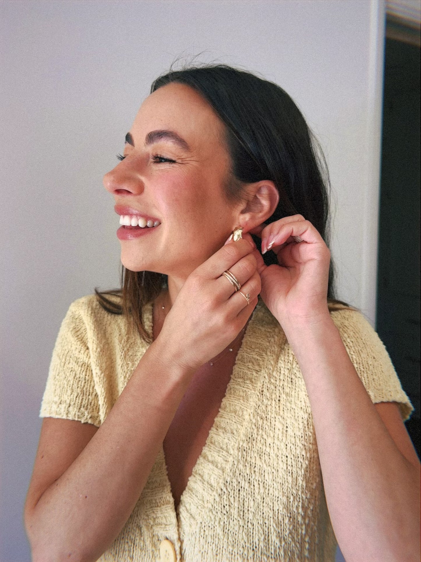 Luxe Quilted Hoops